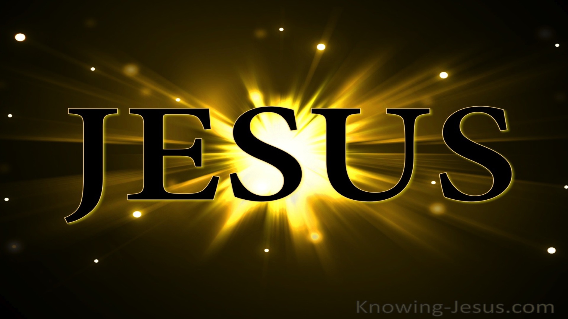 JESUS - Has Revealed God (black)